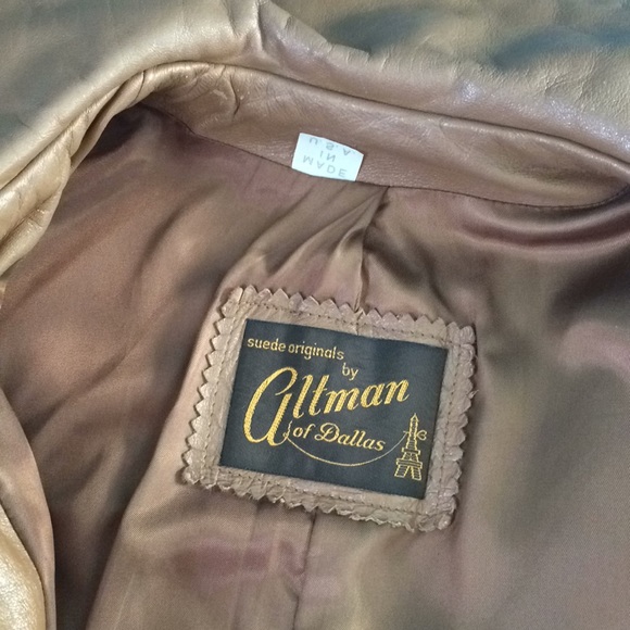 Vintage leather trench, with belt - Picture 8 of 8